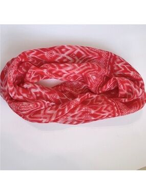 Hobby Lobby Infinity Scarf Lightweight Ikat Tribal Geometric Print Made in India